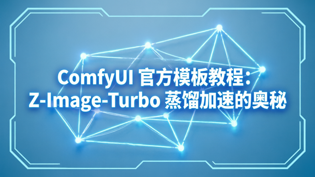 ComfyUI 官方模板教程：Z-Image-Turbo 蒸馏加速的奥秘